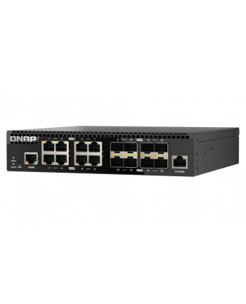 qnap Przełącznik zarządzany sieciowo QSW-M3216R-8S8T-EU 8x 10GbE RJ45 8x10GbE SFP+
