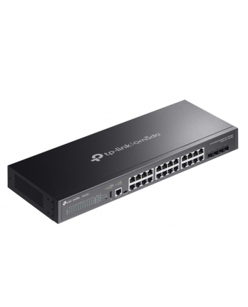 tp-link Przełącznik zarządzalny Omada 24-PortGb Stackable Lite L3 with 4 PORT: 24× Gigabit RJ45 Ports, 4× 10G SFP+ Slots, RJ45/USB Type C Console Port nr 2