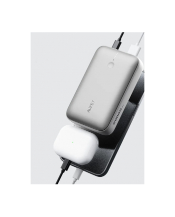 aukey PB-Y57 White Mini PowerBank | 20000mAh | 22.5W | 2xUSB | PD 3.0 QC 3.0 LED nr 2