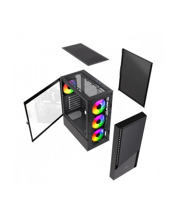 Obudowa Midi Tower Fornax 4300 ATX czarna