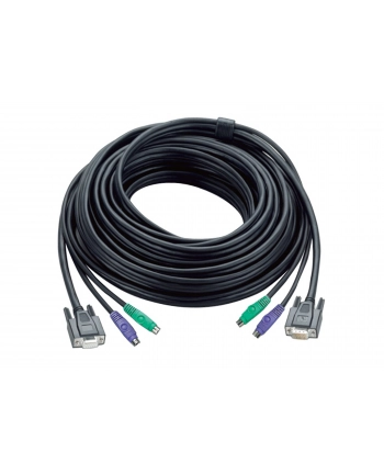 Aten CABLE HD15M/MD6M/MD6M--HD15F 1.8M (2L1001P)