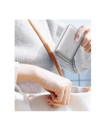 aukey PB-Y57 White Mini PowerBank | 20000mAh | 22.5W | 2xUSB | PD 3.0 QC 3.0 LED