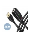 axagon ADR-207 USB 2.0 A-M -> A-F aktywny kabel przedłużacz/wzmacniacz 7.5m - nr 35