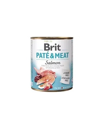 BRIT PATE'amp;MEAT SALMON 800g