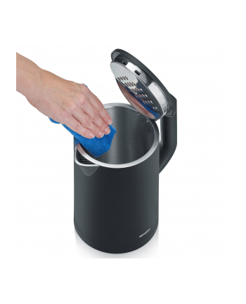 SEVERIN CZAJNIK ELEKTR , OBUDOWA COOL-TOUCH, STAL- PLASTIK, POJ 1,7 L, REG TEMP W ZAKRESIE 30°C-100°C, 2200W WK3483 nr 2