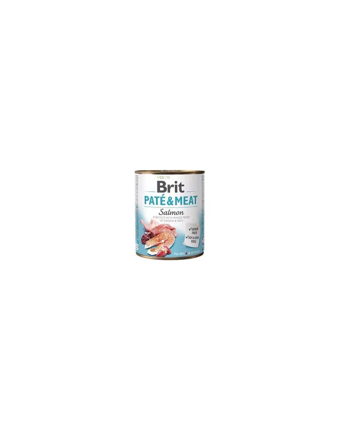 BRIT PATE'amp;MEAT SALMON 800g główny