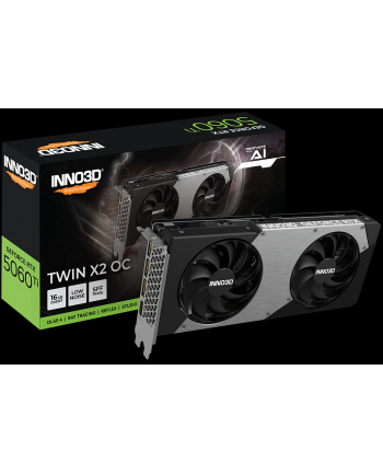 inno3d Karta graficzna INNO3 RTX 5060 Ti Twin X2 OC 16 GB