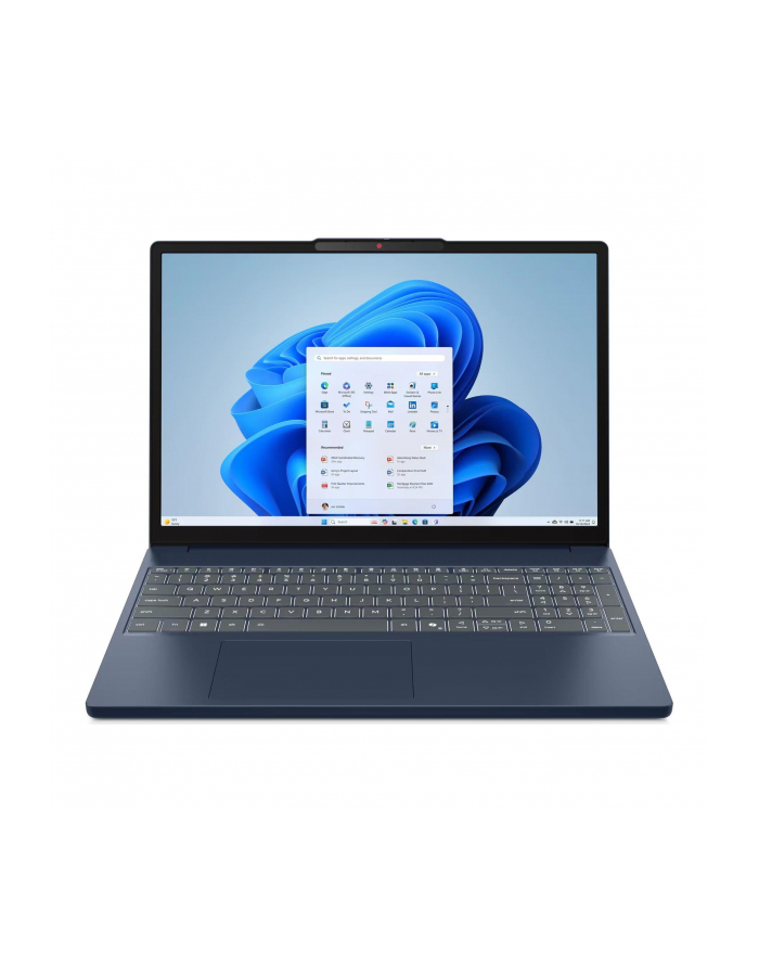 Lenovo IdeaPad Slim 3 15IRH10 i5-13420H 153''; WUXGA IPS 300nits AG 60Hz 16GB DDR5 4800 SSD512 Intel UHD Graphics 60Wh Win11 Cosmic Blue główny