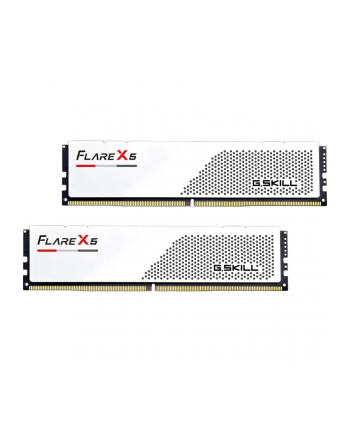 GSKILL FLARE X5 AMD DDR5 2X32GB 6000MHZ CL28 EXPO WHITE F5-6000J2836G32GX2-FX5W