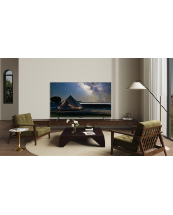Telewizor TCL 65P7K QLED 65' 4K Ultra HD Google TV Dolby Atmos DVB-T2 Metaliczny