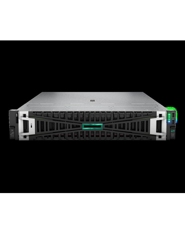 hewlett packard enterprise HPE ProLiant DL345 Gen11 AMD EPYC 9115 3.2GHz 16c 1P 2x32GB-R 8LFF MR416i-p 2x960GB SSD 2x1000W PS EU Server główny