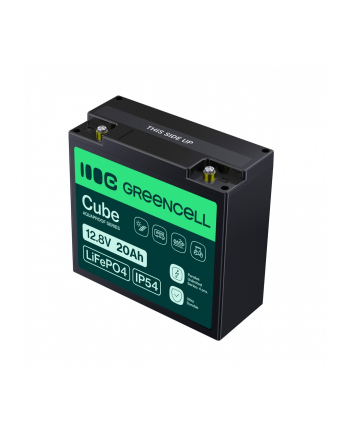 GREEN CELL AKUMULATOR LIFEPO4 CUBE 20AH 12V/128V 256WH LFPGC12V20AH nr 2