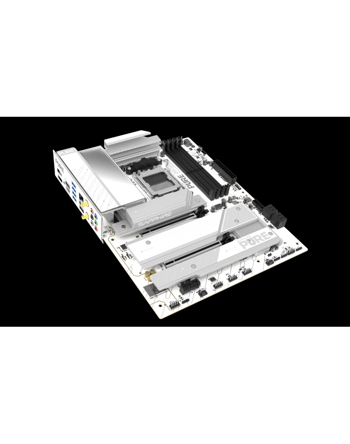 SAPPHIRE PURE X870A WIFI7 1xHDMI 1.4 1xDP 1.2 główny