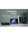 I-TEC USB-C KVM Docking station for 3 Hosts 2xHDMI 1xGLAN 1xUSB-C Gen2 3x USB-A Gen2 2x USB-A 1.1 1xAudio 1xMic PD 1x 92W/2x 65W - nr 18