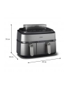 Frytownica beztłuszczowa PHILIPS NA 555/00 2750W / 9L (1.5 kg) / Silver - nr 40