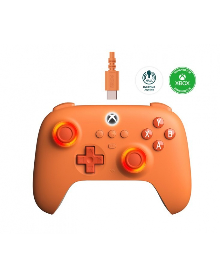 8bitdo Gamepad Ultimate C Wired Xbox Orange główny