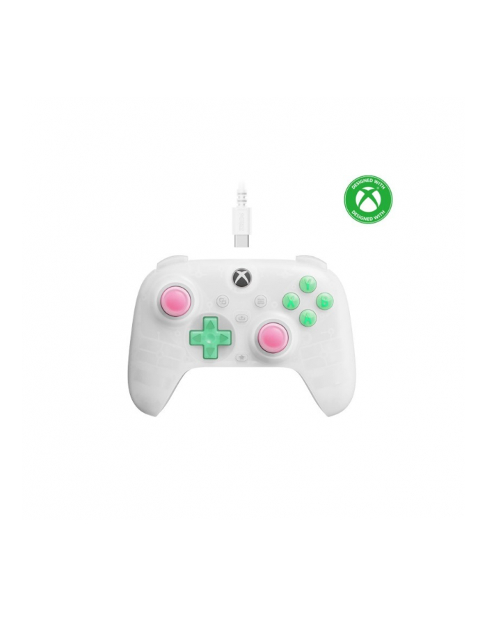 8bitdo Gamepad Ultimate Mini Wired Xbox Pad Clear BIAŁY główny