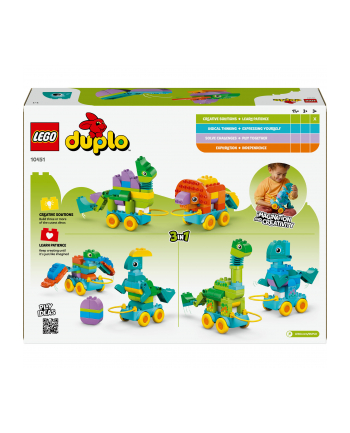 LEGO DUPLO 3IN1 10451 DINOSAURS ON WHEELS nr 1