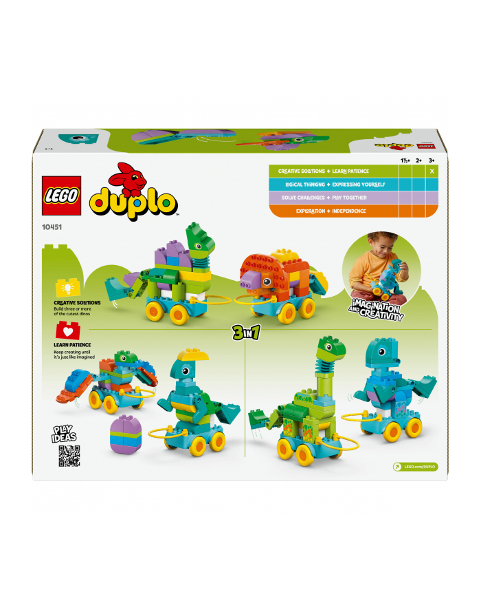 LEGO DUPLO 3IN1 10451 DINOSAURS ON WHEELS główny