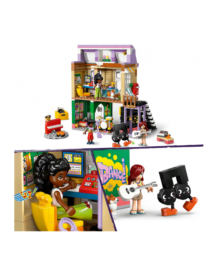 LEGO FRIENDS 42653 MUSIC STORE 'amp; APLEGO ARTMENT główny