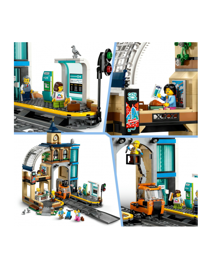 LEGO CITY 60469 TRAINS CENTRAL TRAIN STATION główny