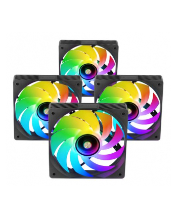 TACENS MARS MF-SI4KIT FANS 120 ARGB x4 BK- wentylatory+hub+pilot (TACMARS-MFSI4KIT) nr 1