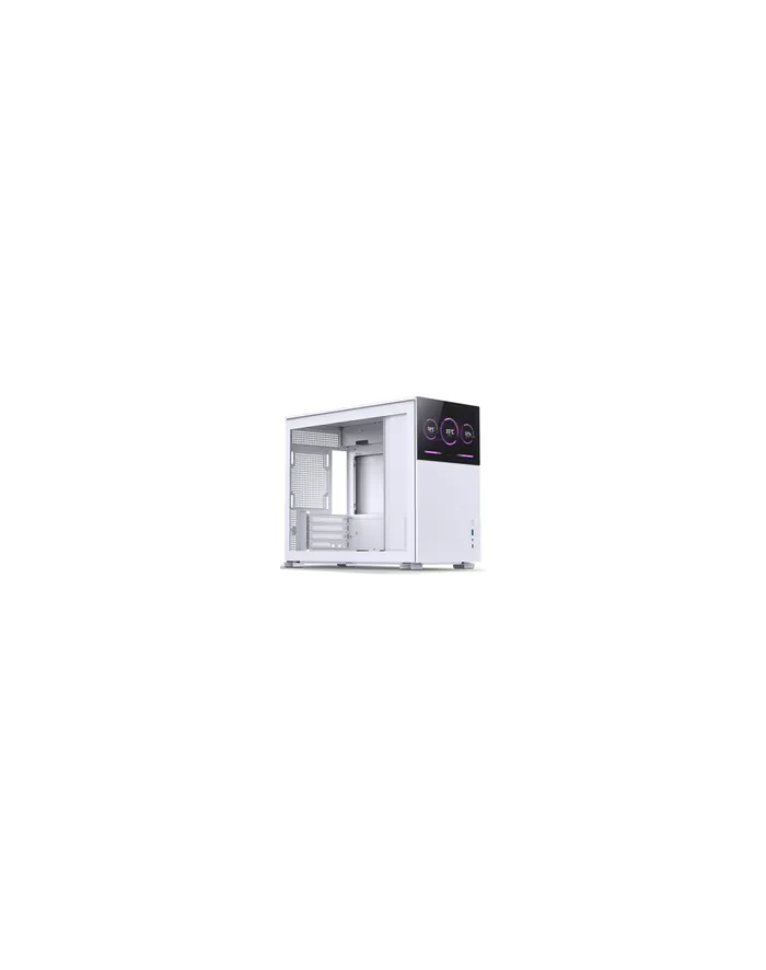 Obudowa Jonsbo D31 Screen Micro-ATX, Szkło Hartowane - biała główny
