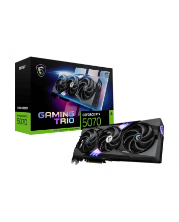 msi Karta graficzna GeForce RTX 5070 12G GAMING TRIO OC GDDR7 192bit HDMI/3DP