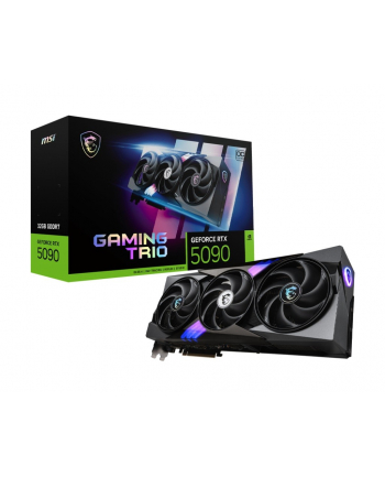 msi Karta graficzna GeForce RTX 5090 GAMING TRIO OC 32G GDDR7 512bit 3DP/HDMI