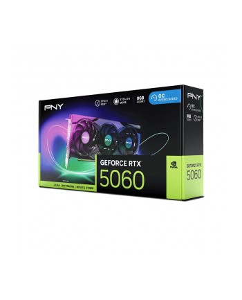 pny Karta graficzna GeForce RTX 5060 OC 8GB RGB VCG50608TFXXPB1-O