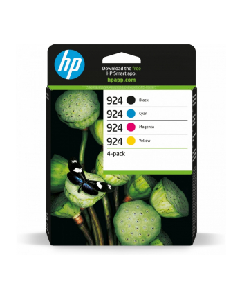 hp inc. Tusz 924 CMYK 4-Pack 6C3Z1NE nr 1