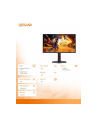 aoc Monitor Q25G4SR 24.5 cala Fast IPS 300Hz HDMIx2 DP Pivot Głośniki - nr 10