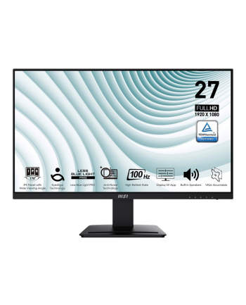 msi Monitor 27 '' PRO MP273A LED/FHD/Flat/100Hz/czarny nr 1