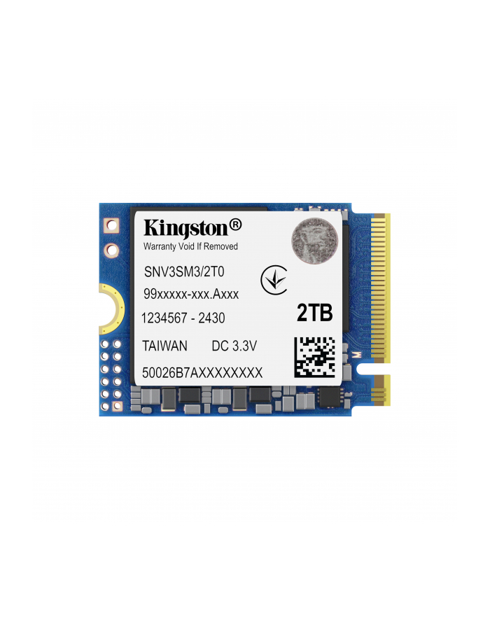 kingston Dysk SSD NV3 2TB M.2 2230 PCI-e 4.0 NVMe 6000/5000 główny