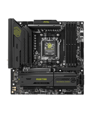msi Płyta główna MAG B850M MORTAR WIFI AM5 4DDR5 mATX nr 2