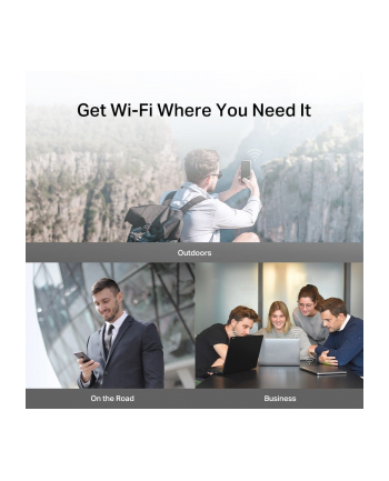 tp-link Hotspot przenośny 4G LTE 150Mbps 4G LTE Mobile Wi-Fi Build-In 150Mbps 4G LTE Mode SPEED: 150 Mbps at 2.4 GHz, 4G Cat4 150/50 Mbps nr 1
