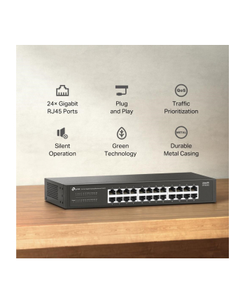 tp-link Przełącznik LiteWave 24-Port Gigabit Switch                          PORT: 24× Gigabit RJ45 Ports nr 2
