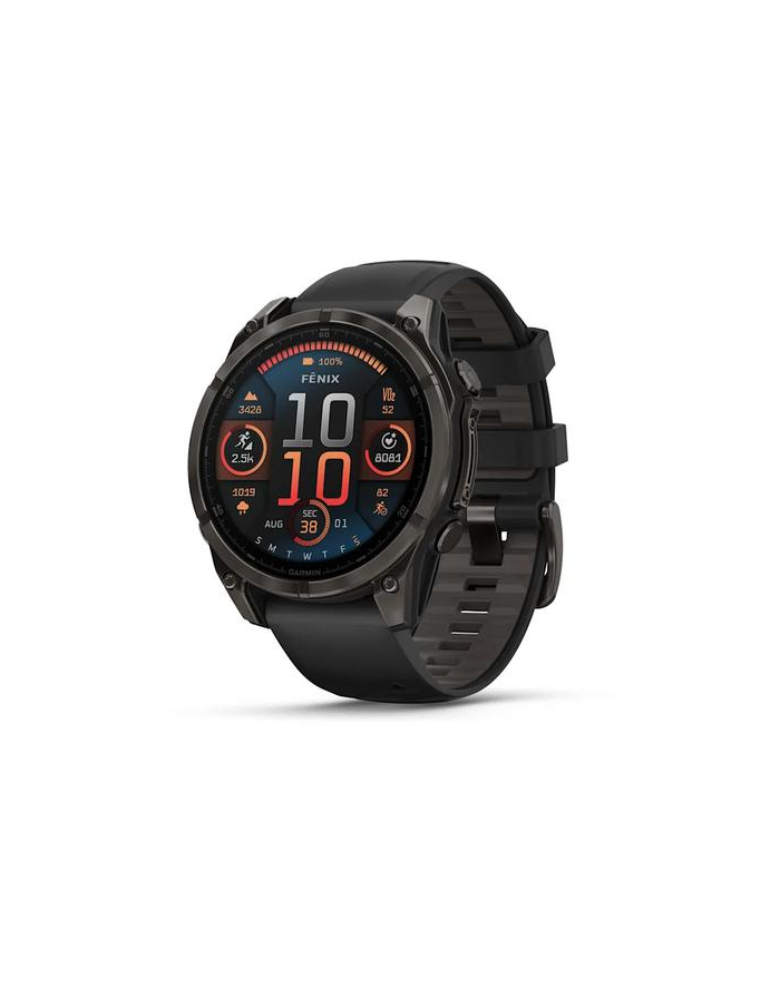 Zegarek Garmin Fenix 8 AMOLED Czarny główny