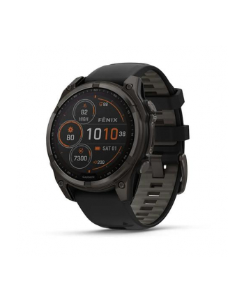 Zegarek Garmin Fenix 8 Solar Sapphire Titanium Carbon Grey