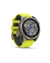 Zegarek Garmin Fenix 8 Solar Sapphire Żółty - nr 3