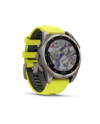 Zegarek Garmin Fenix 8 Solar Sapphire Żółty nr 1