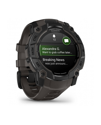 Zegarek Garmin Instinct 3 – 50 mm AMOLED Black met charcoal band nr 2