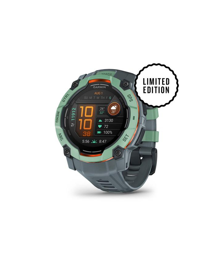 Garmin Instinct 3 50mm AMOLED Neotropic Twilight główny