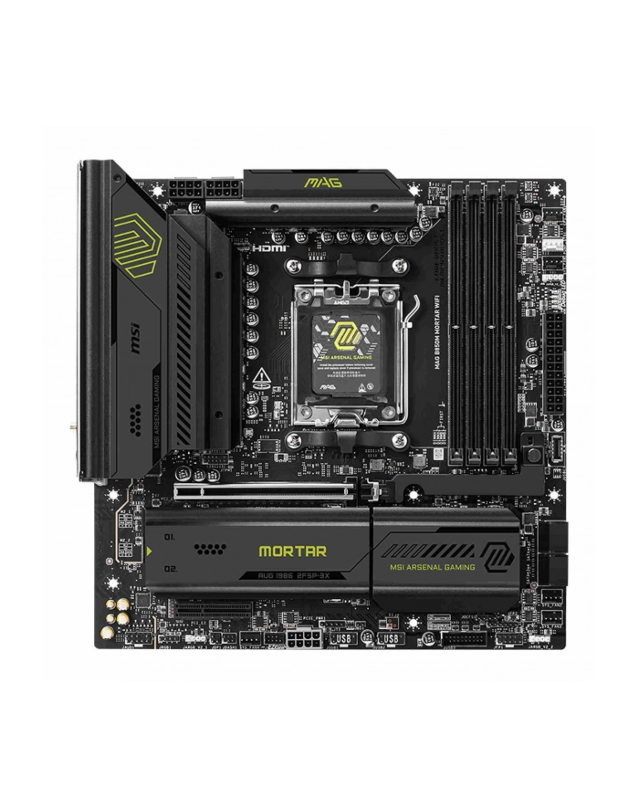 msi Płyta główna MAG B850M MORTAR WIFI AM5 4DDR5 mATX główny