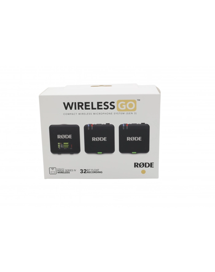 RODE Wireless GO III - System mikrofonów bezprzewodowych główny