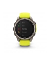 Zegarek Garmin Fenix 8 Solar Sapphire Żółty - nr 7