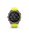 Zegarek Garmin Fenix 8 Solar Sapphire Żółty - nr 8
