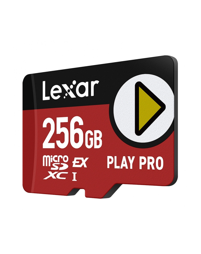 Lexar PLAY Pro microSD Express 7.1 256, up to 900MB/s read,600MB/s Write, C10 U3,and up to 104MB/s with UHS-I Host główny