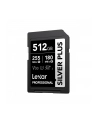 Lexar Professional SILVER PLUS SDXC UHS-I cards, 512GB, up to 205MB/s read 150MB/s write C10 V30 U3 - nr 2