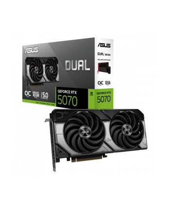 asus Karta graficzna GeForce RTX 5070 DUAL 12GB GDDR7 192BIT HDMI/3DP